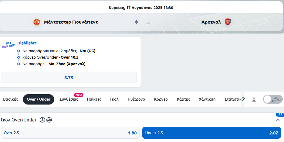 μάντσεστερ γιουνάιτεντ - άρσεναλ, στοίχημα, προγνωστικά, ανάλυση, προβλέψεις